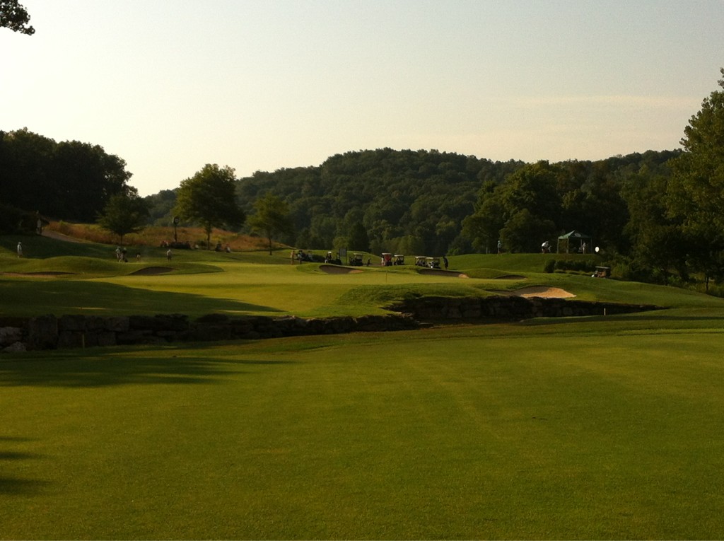 Amateurs Lead Section Professionals, 4-3 after Four-Ball