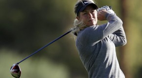 Suzann Pettersen Shares Lead at Kraft Nabisco