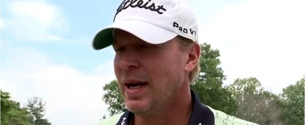 Steve Stricker Talks at U.S. Open