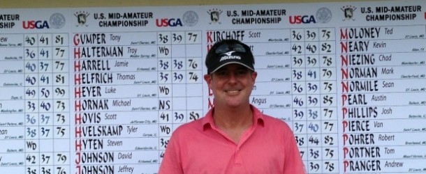 Ted Moloney talks about the U.S. Mid Amateur Qualifying