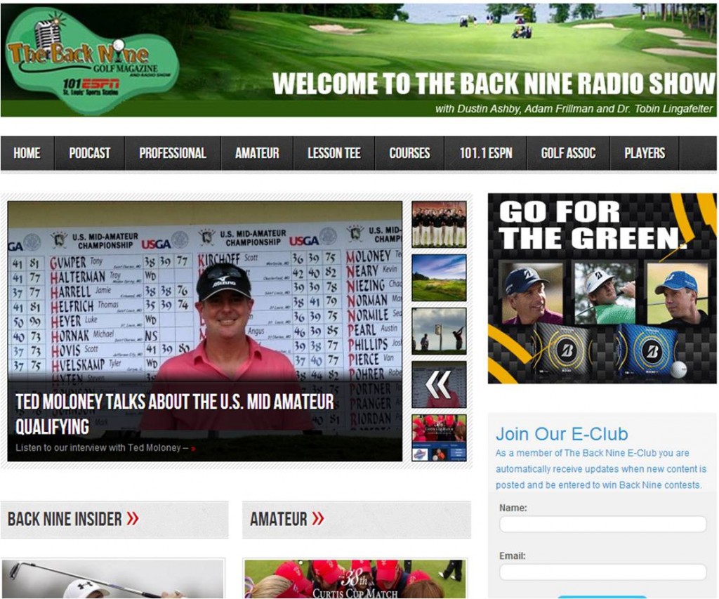 BackNine – The Back Nine – New Show Format